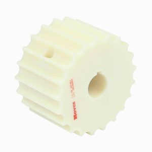 805, 821 TÍPUSÚ TALPASLÁNCOKHOZ FEHÉR, MAGAS KOPÁSÁLLÓSÁGÚ POLIAMID LÁNCKERÉK