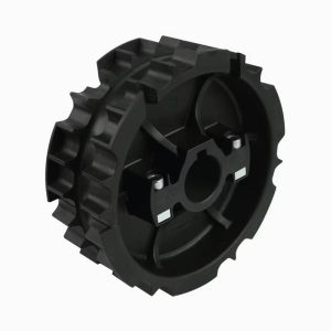 820 TÍPUSÚ TALPASLÁNCHOZ, FEKETE, ÜVEGSZÁL ERŐSÍTÉSŰ, NORMÁL POLIAMID LÁNCKERÉK