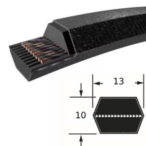 AA 13X10 Hatszögletű ékszíj